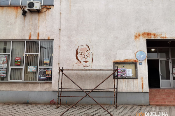 Bijeljina: Mural posvećen Sofki Nikolić