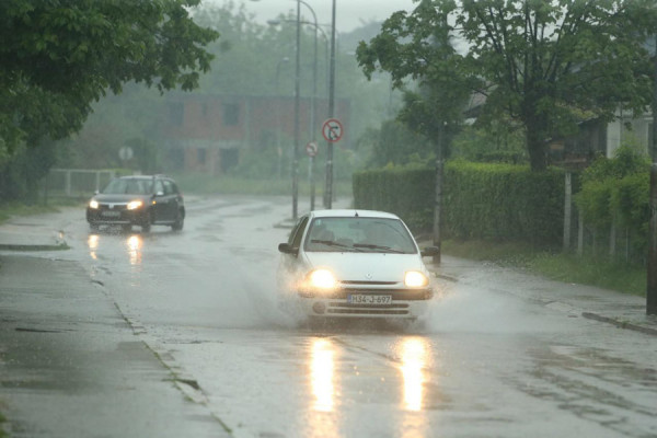 Najavljeno nevrijeme zahvatilo područje Banjaluke