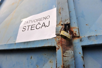 U BiH za sedam dana ugašene 33 firme