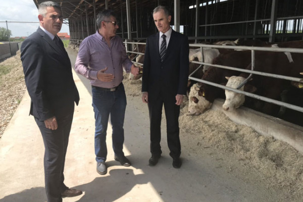 Gradonačelnici Bijeljine i Brčkog u posjeti ZP Komercu