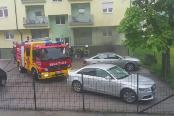 Bijeljina: Požar u podrumu zgrade
