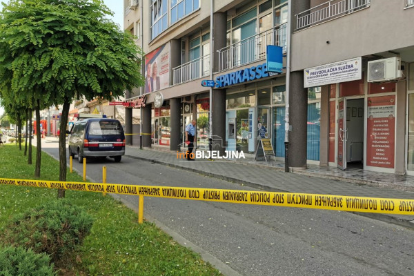 Bijeljina: Uhapšen pljačkaš banke /FOTO/
