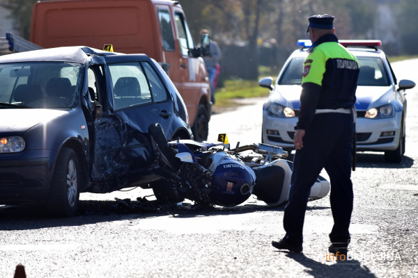 U udesima za pola godine jedna osoba poginula i 20 teže povrijeđeno