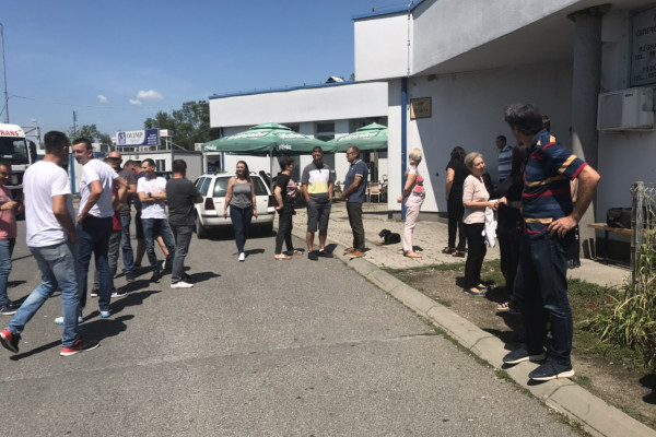 Obustava rada špeditera na Rači, saobraćaj neometan