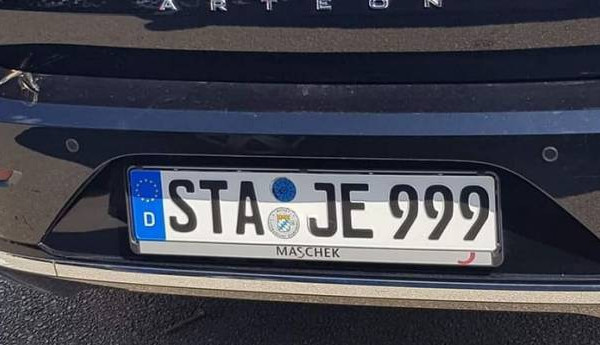 Njemačke registarske oznake izazvale veliku pažnju na društvenim mrežama