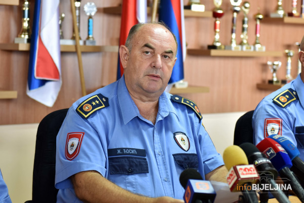 Ćosić: U avgustu rasvijetljeno oko 93 odsto krivičnih djela