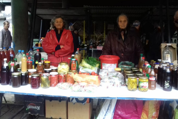 Na Zelenoj pijaci održan ,,Karavan zimnice"