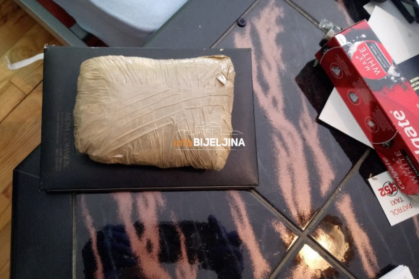 POLICIJSKA AKCIJA U BIJELJINI Zaplijenjeno više od pola kilograma kokaina, jedno lice uhapšeno