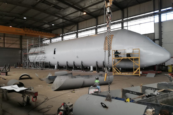 Maketa aviona "Erbas 350" isporučena na njemačko tržište