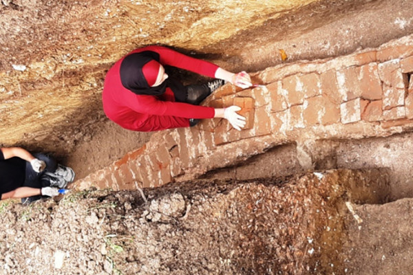 Tuzla-Gradio potporni zid pa naišao na vodovod starih Rimljana
