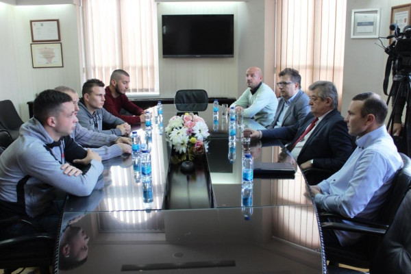 Prijem za zlatne boksere