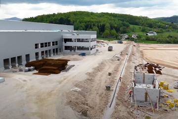 Pri kraju gradnja logističkog centra Lidla (VIDEO)
