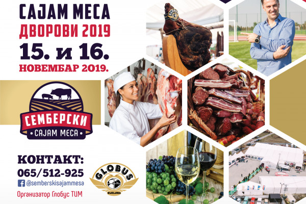 Kompanija „Globus“ organizuje SEMBERSKI SAJAM MESA