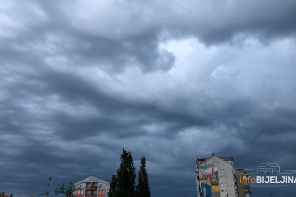 Narandžasto upozorenje zbog nepovoljnih vremenskih prilika u BiH