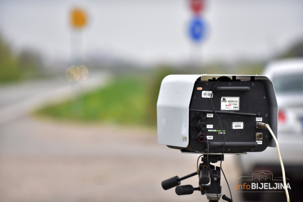 Dual radar u Bijeljini "uhvatio" 1.547 prekoračenja brzine