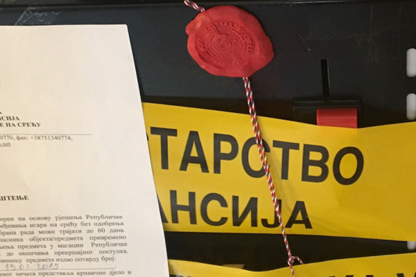 Neovlašteno priređivanje igara na sreću na području Ugljevika
