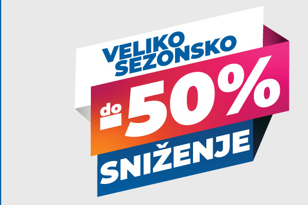 Slavimo praznike uz SPORT REALITY sezonsko sniženje do -50%