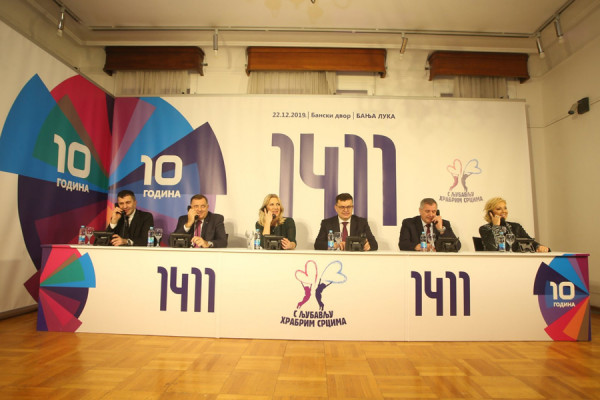 “S LJUBAVLJU HRABRIM SRCIMA” Prikupljeno više od 1.170.000 KM