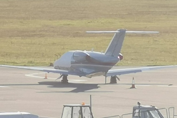 Stigao novi avion Srpske (FOTO)