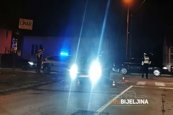 Bijeljina: Autom udario dijete na pješačkom /FOTO/