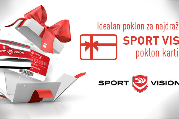 Idealan poklon za najbliže – SPORT VISION GIFT CARD