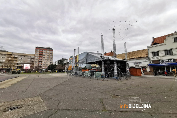 Bijeljina: Za doček Nove godine 70.000 KM