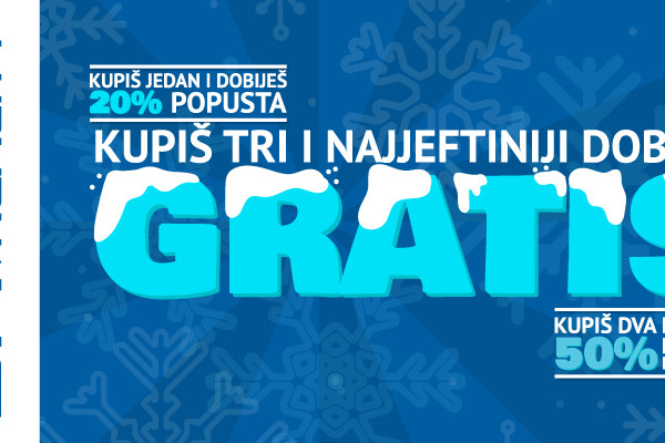 SAMO U SPORT REALITY PRODAVNICAMA Pokloni i popusti da se smrzneš!