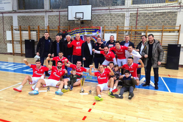 “Udruženja navijača Crvene Zvezde” pobjednik Zimske lige u Bijeljini /FOTO/