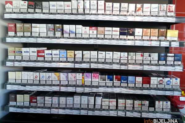 Akcize na cigarete vjetar u leđa crnom tržištu
