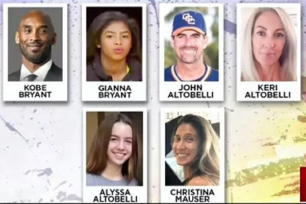 Poznate sve žrtve nesreće u kojoj je poginuo Kobi Brajant
