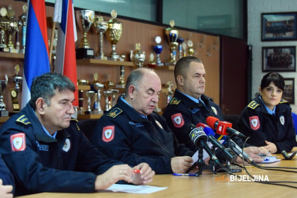 PU Bijeljina: Manje krivičnih dijela, rasvijetljenost veća od 65 odsto
