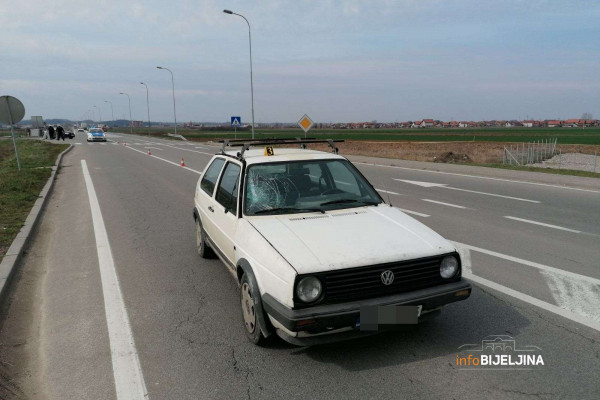 Automobilom udario dvije djevojčice, odmah prevezene u bolnicu /FOTO/
