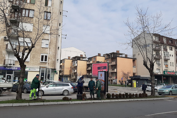 Bijeljinski “Komunalac” u akciji sređivanja grada