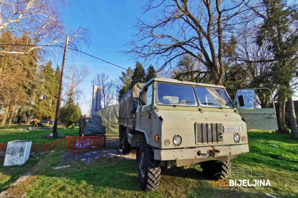 Danas će biti postavljeni šatori na svih osam lokacija