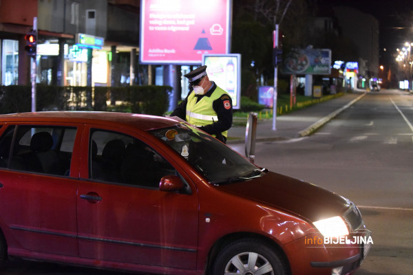 Kažnjeno 108 osoba u RS zbog kršenja zabrane kretanja