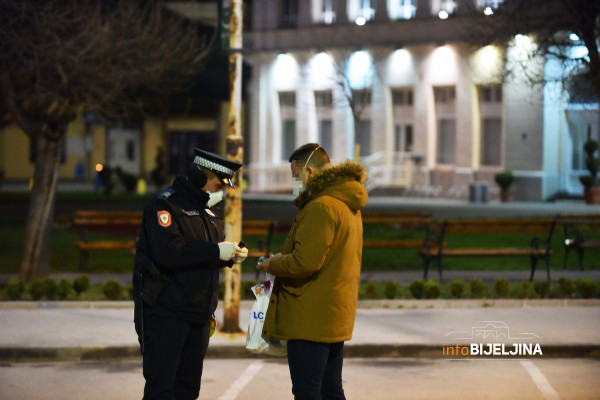 Kažnjeno devet osoba na području PU Bijeljina