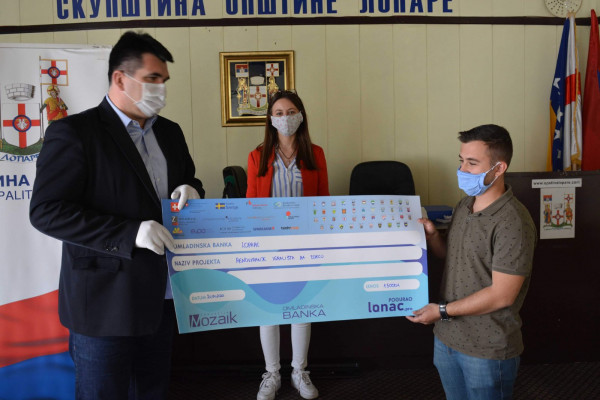 Lopare: Šest projekata Omladinske banke