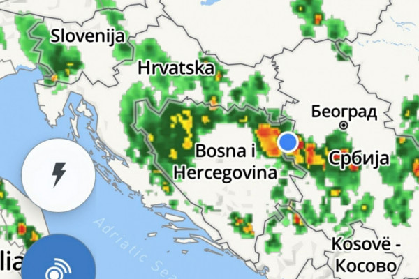 Jako nevrijeme na sjeveroistoku BiH