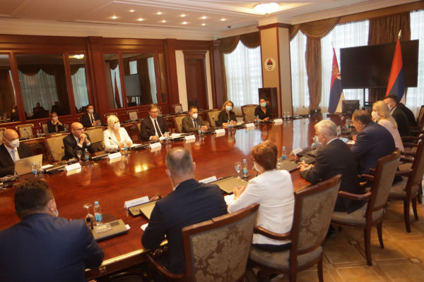 Počeo sastanak delegacija Srpske i Srbije u Banjaluci