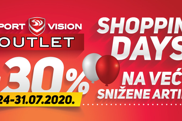 U SPORT VISION OUTLETU DODATNO SNIŽENJE NA DISKONTNE CIJENE