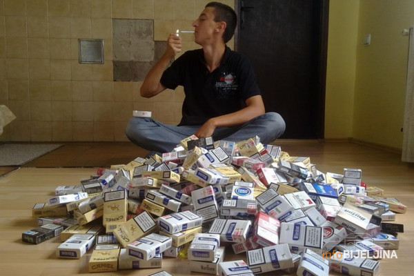 Oduzeto 2.000 paklica cigareta