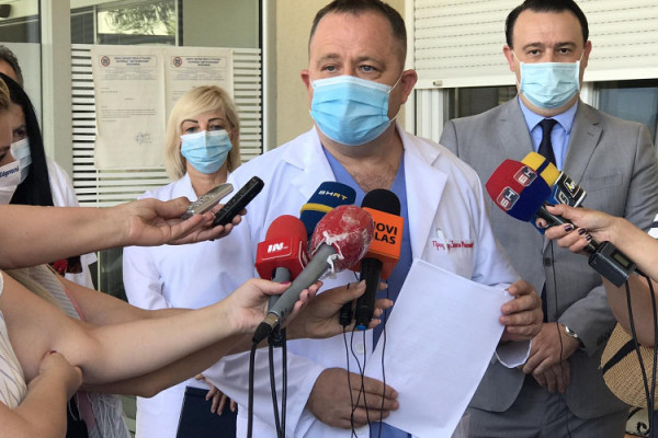 Maksimović: Pet pacijenata životno ugroženo, uskoro nova kovid bolnica
