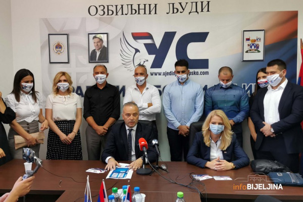 Trivić: Ozbiljni kandidati Ujedinjene Srpske za izbornu pobjedu (FOTO)