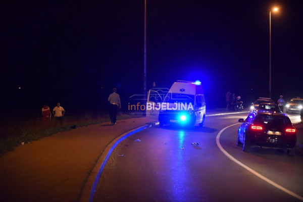 TRAGEDIJA U BIJELJINI Poginuo motociklista /FOTO/