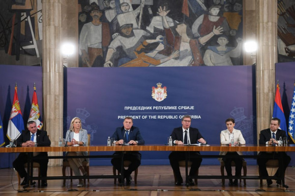 Vučić nakon sastanka sa zvaničnicima Srpske: Vidjećemo šta može da se uradi kod Bijeljine