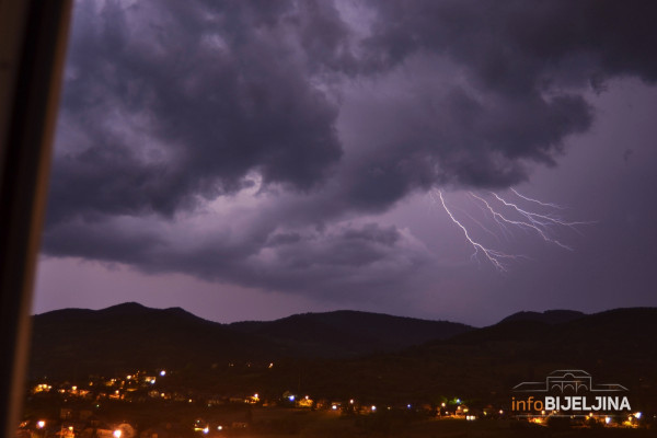 Za područje BiH upaljen žuti i narandžasti meteoalarm