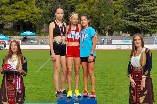 Ema Kovač iz Bijeljine osvojila prvo mjesto u disciplini na 600 metara