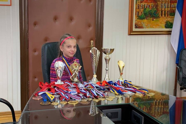 Bijeljina: Prijem za malu šampionku