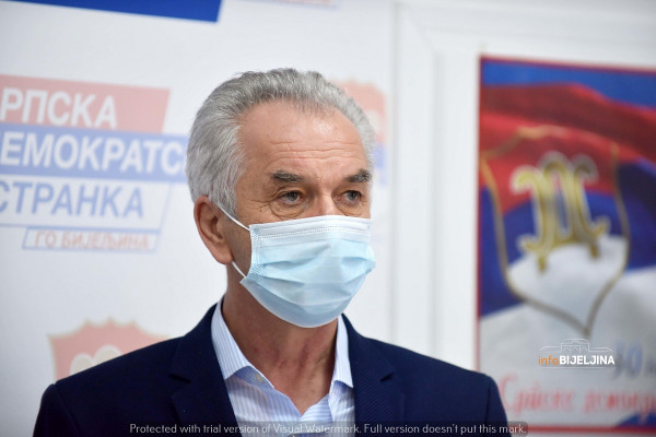 Šarović: Bijeljina je uzdanica SDS-a (FOTO)
