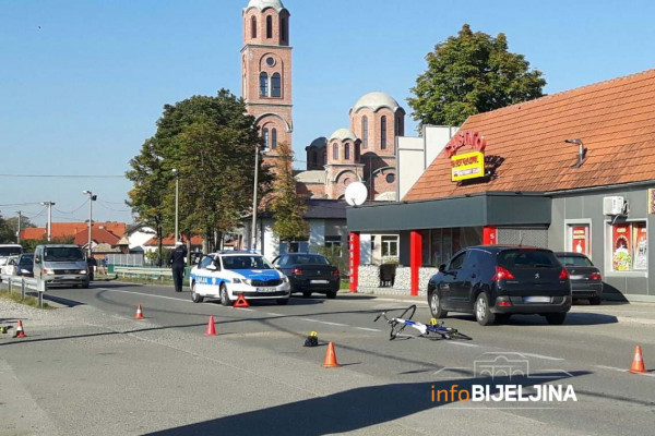 NEZGODA U PATKOVAČI Povrijeđen biciklista